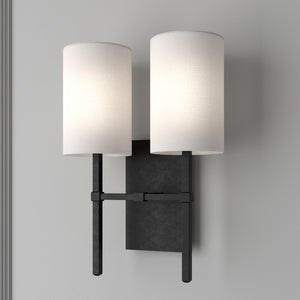 Verity 11'' Two Light Wall Sconce, Black Alt 4.jpg