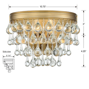 Bauble 10.75'' Two Light Wall Sconce, Gold - Alternate Product Image 3.jpg