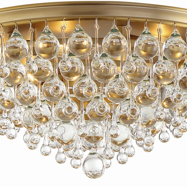 Bauble 20'' Six Light Flush Mount, Gold - Alternate Product Image 2.jpg