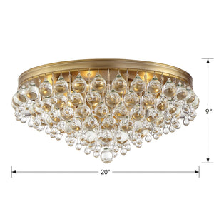 Bauble 20'' Six Light Flush Mount, Gold Alt 5.jpg