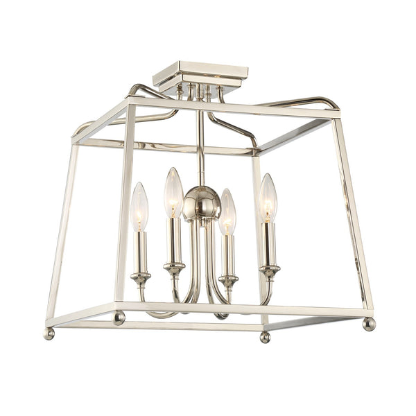 Sylvain 16'' Four Light Semi Flush Mount, Polished Nickel - Main Product Image.jpg