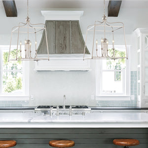 Sylvain 21.5'' Four Light Chandelier, Polished Nickel - Alternate Product Image 3.jpg