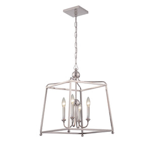 Sylvain 16'' Four Light Chandelier, Polished Nickel Alt 4.jpg