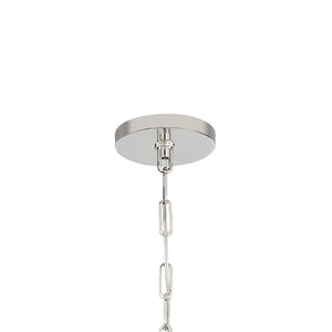 Sylvain 22.5'' Five Light Chandelier, Polished Nickel - Alternate Product Image 1.jpg
