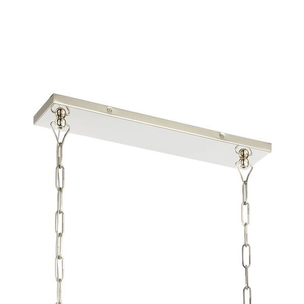 Sylvain 18'' Eight Light Chandelier, Polished Nickel - Alternate Product Image 2.jpg