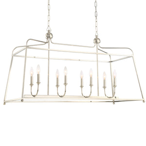 Sylvain 18'' Eight Light Chandelier, Polished Nickel - Main Product Image.jpg
