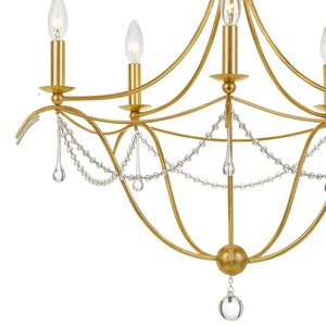 Katrina 27.5'' Five Light Chandelier, Antique Gold Alt 5.jpg