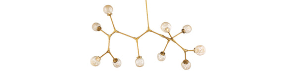 FM Modern 51'' LED Linear Pendant, Aged Brass - Main Product Image.jpg