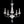 Jasmine 20'' Five Light Chandelier, Silver