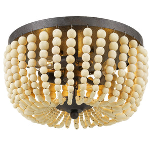 Kylie 12.5'' Three Light Flush Mount, Forged Bronze - Alternate Product Image 1.jpg