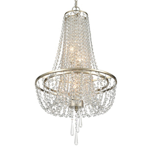 Arcina 18'' Four Light Chandelier, Antique Silver - Alternate Product Image 2.jpg