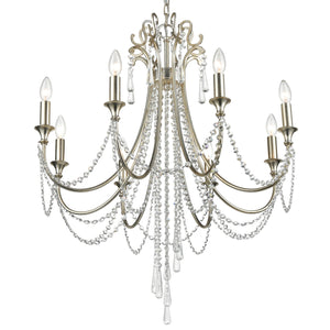 Arcina 26'' Eight Light Chandelier, Antique Silver - Alternate Product Image 1.jpg