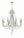 Arcina 26'' Eight Light Chandelier, Antique Silver - Main Product Image.jpg