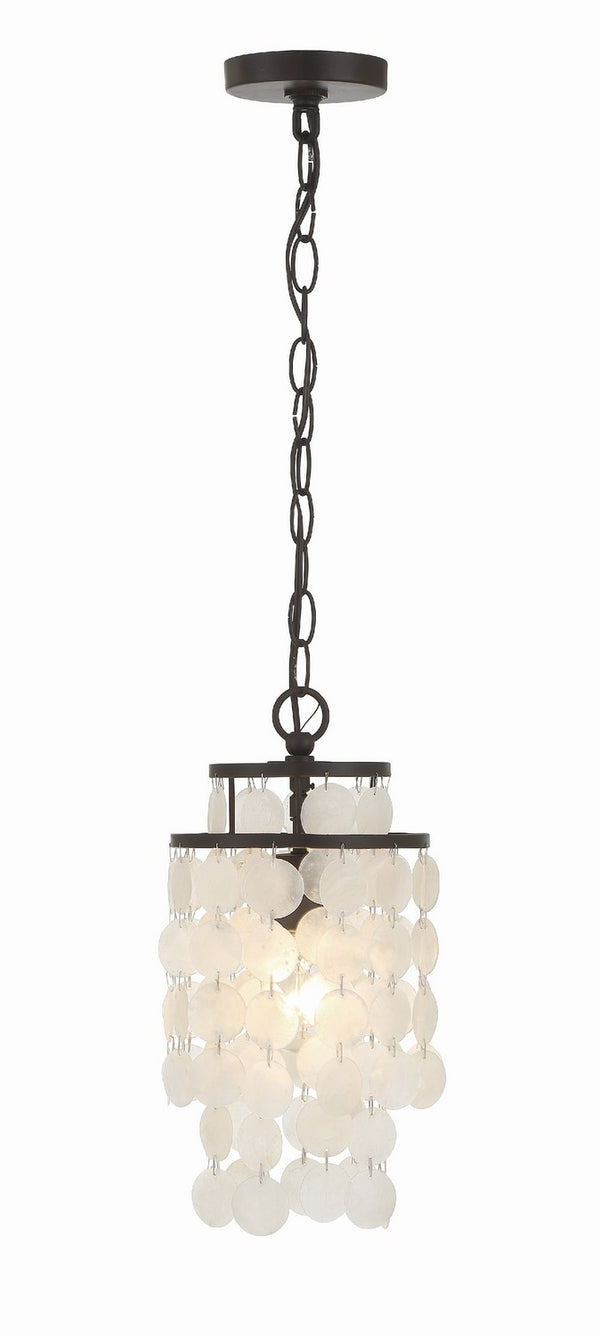 Brigitta 7'' One Light Mini Chandelier, Dark Bronze - Main Product Image.jpg