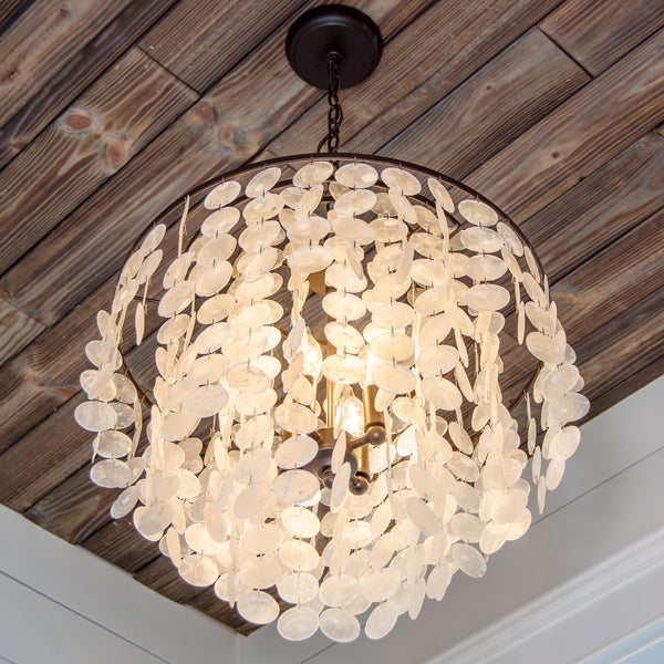 Brigitta 18'' Four Light Chandelier, Dark Bronze - Alternate Product Image 3.jpg