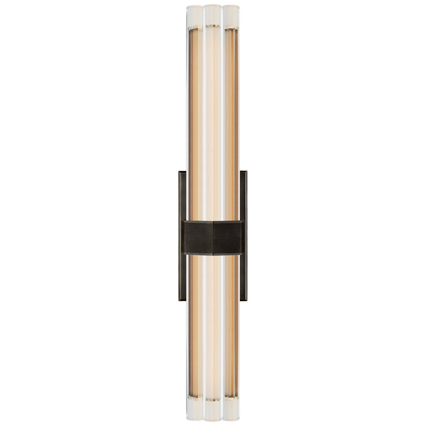 Fascio 4.25" LED Wall Sconce, Bronze
