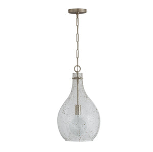 Norwood 12" One Light Pendant, Brushed Nickel