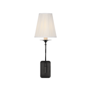 Knox 6" One Light Sconce, Bronze