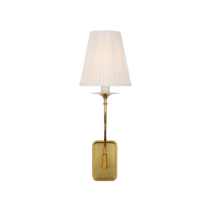Knox 6" One Light Sconce, Hand-Rubbed Antique Brass