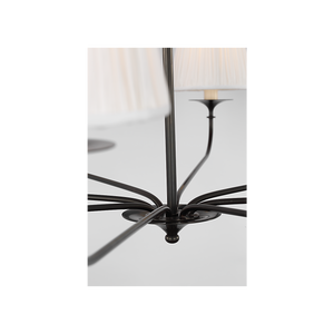Knox 42" Eight Light Chandelier, Bronze