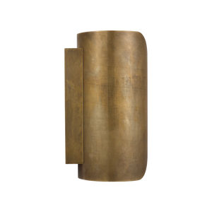 Armise 14" Sconce, Mottled Brass