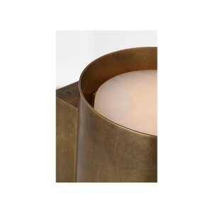 Armise 14" Sconce, Mottled Brass