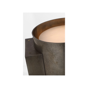 Armise 14" Sconce, Mottled Pewter