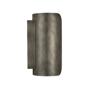 Armise 14" Sconce, Mottled Pewter