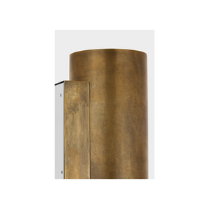 Armise 5" Sconce, Mottled Brass