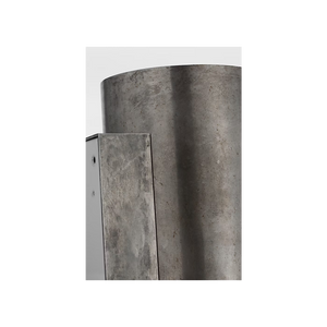 Armise 5" Sconce, Mottled Pewter