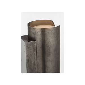 Armise 5" Sconce, Mottled Pewter
