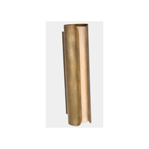 Armise 7" Sconce, Mottled Brass