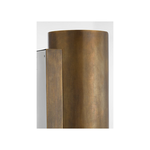 Armise 7" Sconce, Mottled Brass
