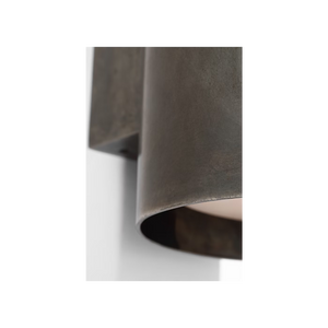 Armise 7" Sconce, Mottled Pewter