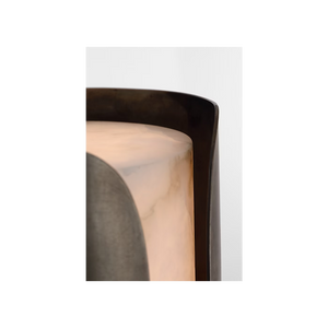 Armise 7" Sconce, Mottled Pewter