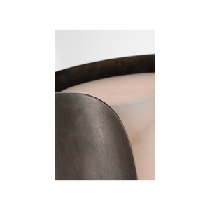 Armise 7" Sconce, Mottled Pewter