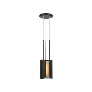 Armise 8" Pendant, Matte Carbon
