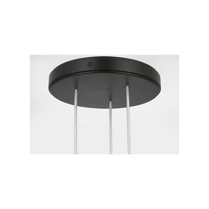 Armise 8" Pendant, Matte Carbon