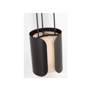 Armise 11" Pendant, Matte Carbon