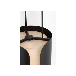 Armise 11" Pendant, Matte Carbon