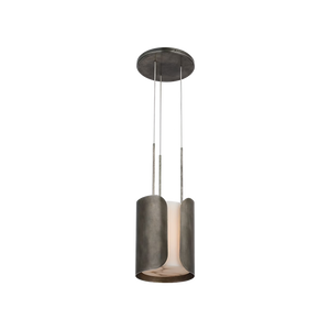 Armise 11" Pendant, Mottled Pewter