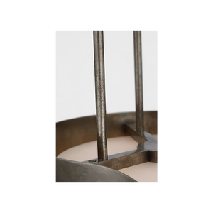 Armise 11" Pendant, Mottled Pewter