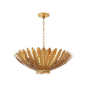 Hampton 25" Medium Chandelier, Gild