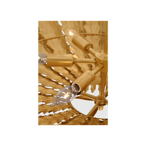 Hampton 36" Medium Chandelier, Gild