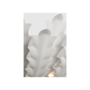 Hampton 40" Medium Chandelier, Plaster White