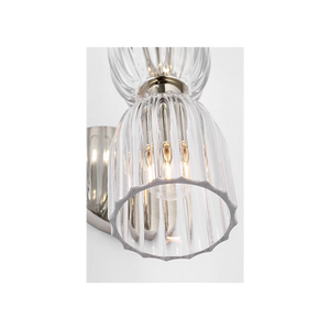 Asalea 6" LED Wall Sconce, Polished Nickel