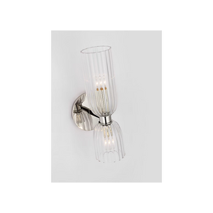 Asalea 6" LED Wall Sconce, Polished Nickel