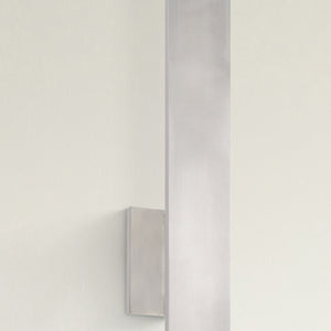 Azalea 36" LED Indoor/Outdoor Wall Light, Brushed Nickel