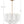 Adler 19.75'' Six Light Chandelier, Aged Brass White