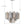 Adler 19.75'' Six Light Chandelier, Chrome Autumn